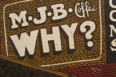 MJB Coffee WHY? woodcut print 2012