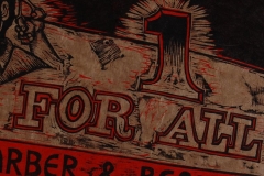 1 for All woodcut print 2007