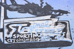 Steeles woodcut print 2007